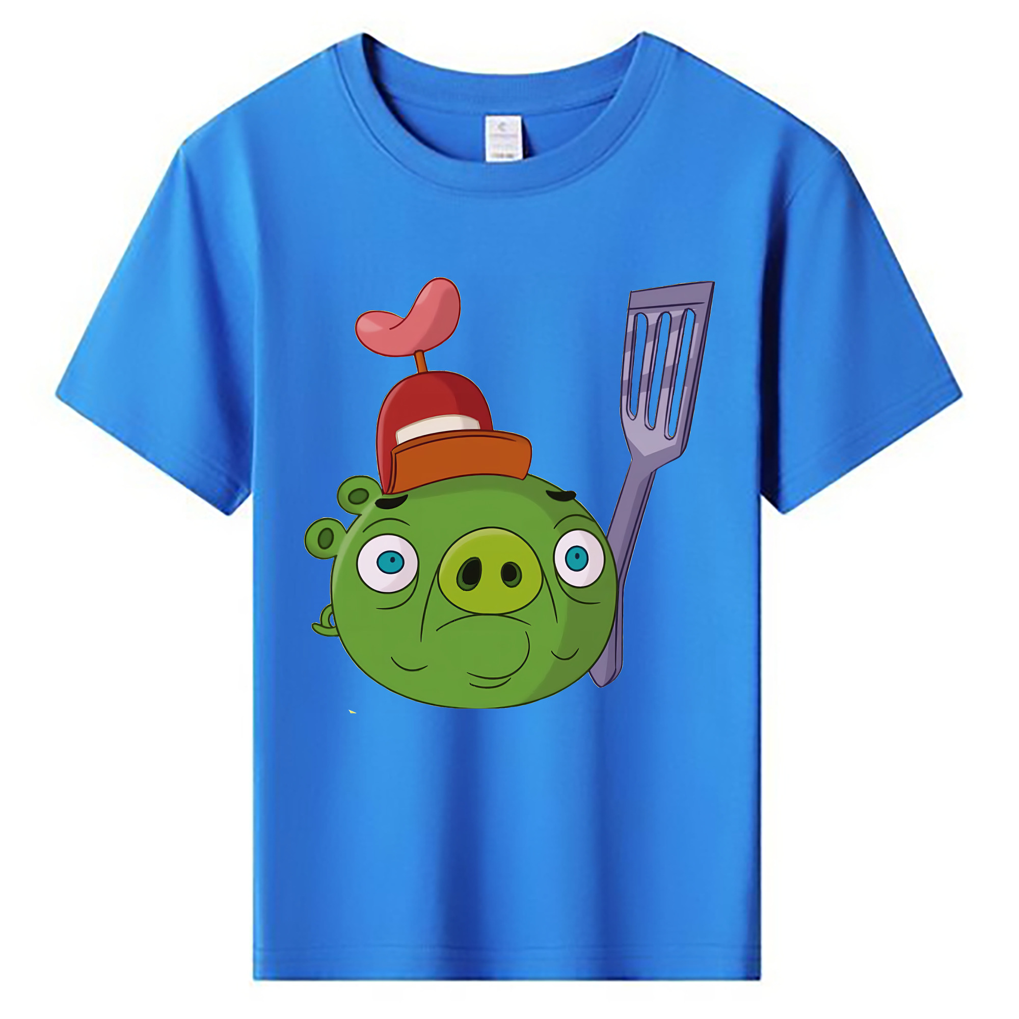 （画像用） Angry Birds アングリーバード 綿100％キッズTシャツ（フロントプリント）